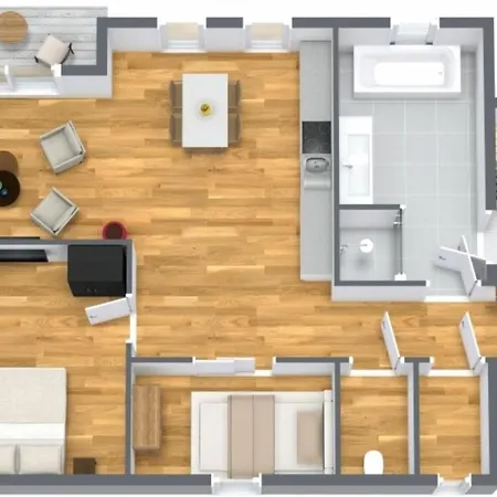 4hafenzeiten - Ferienwohnung Nie 9 Lotte